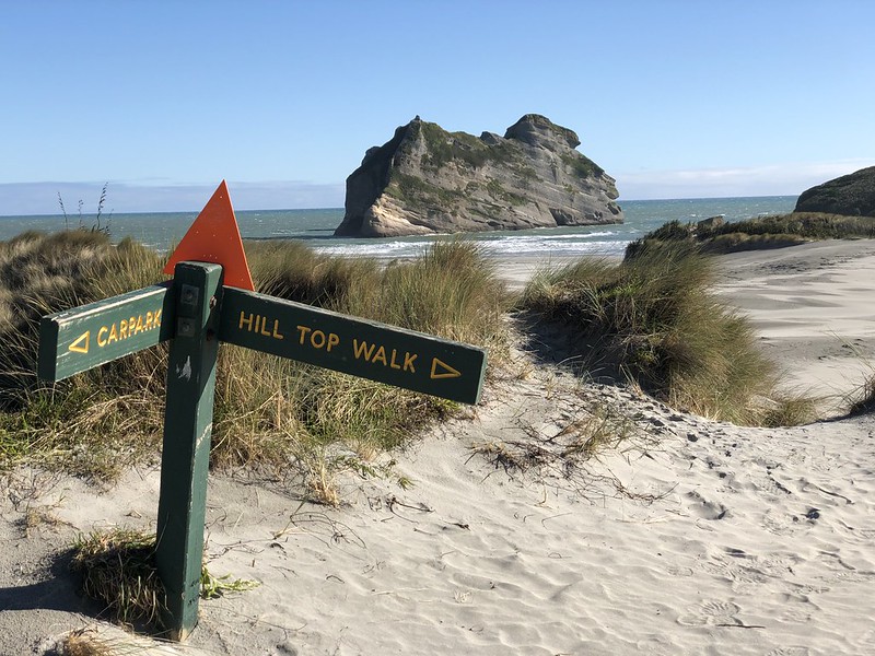 Must do when travelling Golden Bay is Wharariki Beach