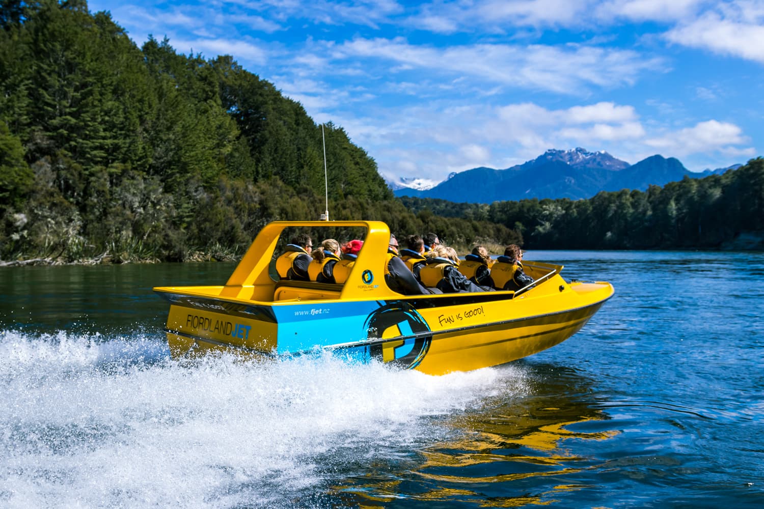New Zealand family jet-boat adventure