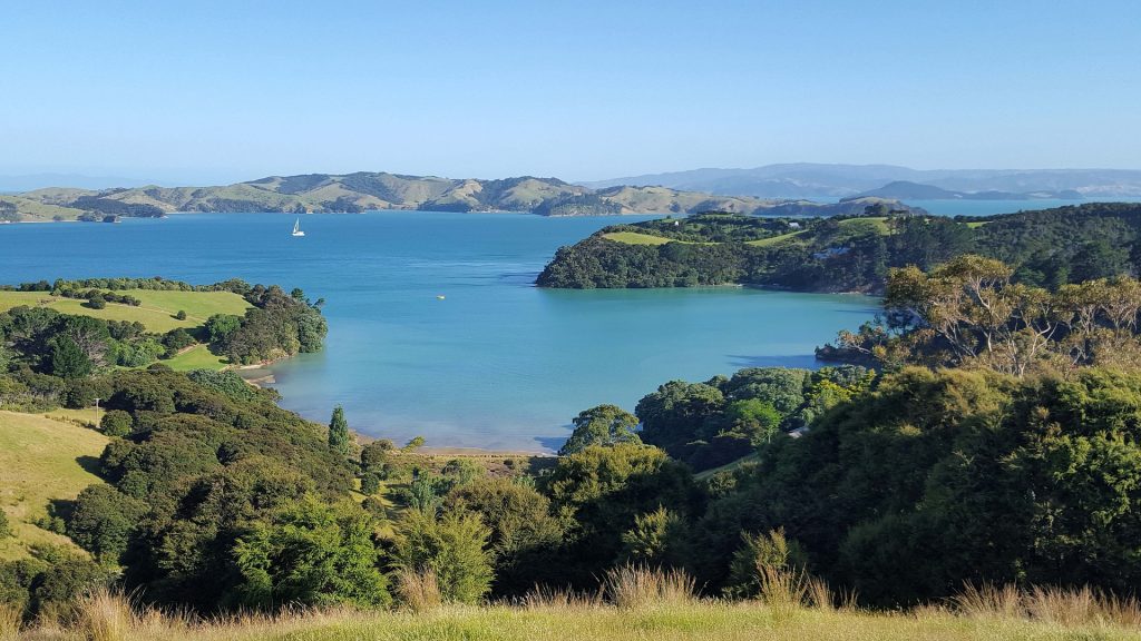 Waiheke Island bays and headline