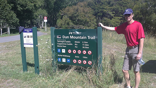 Dun Mountain signage 2