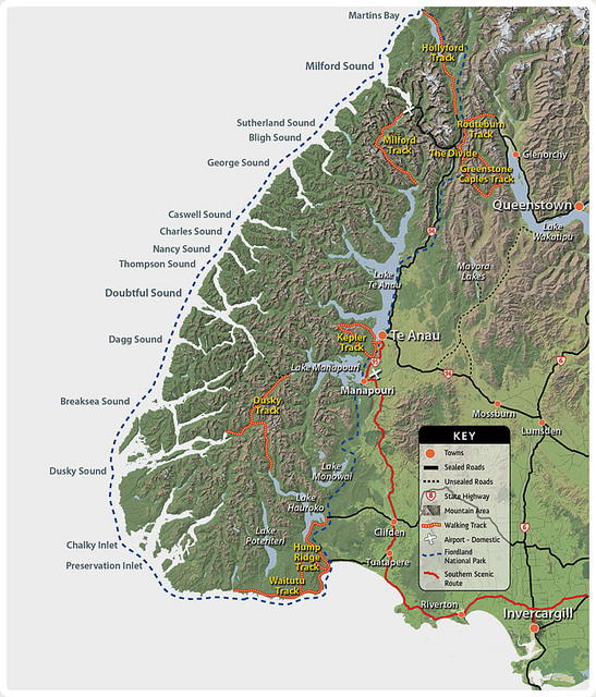 New Zealand Sounds Map Milford Sound New Zealand Or Doubtful Sound, What Fjord To Do?