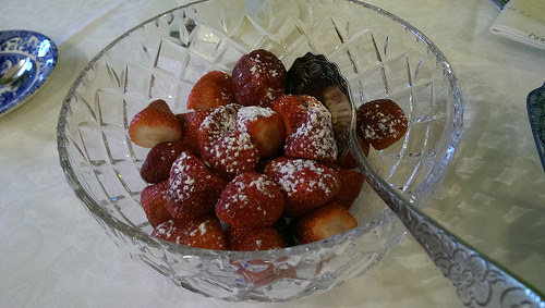 Eden Villa Auckland B & B Strawberries