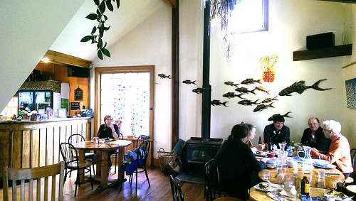Riverside Cafe interior