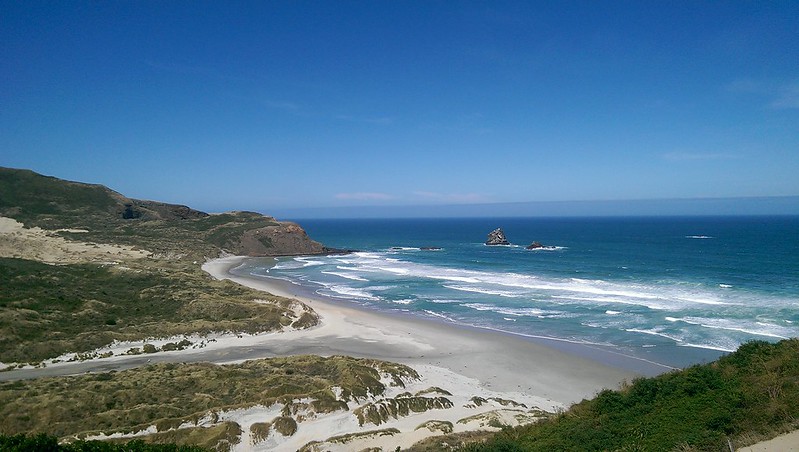 Dunedin Tunnel Beach Walking Track and Sandfly Bay Dunedin