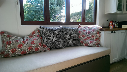 Tasman Cottage window seat