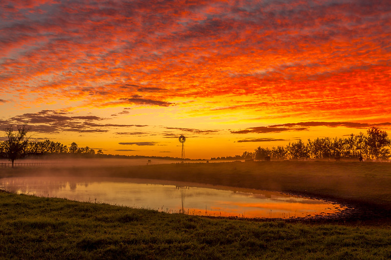 honeymoon sunrise in australia