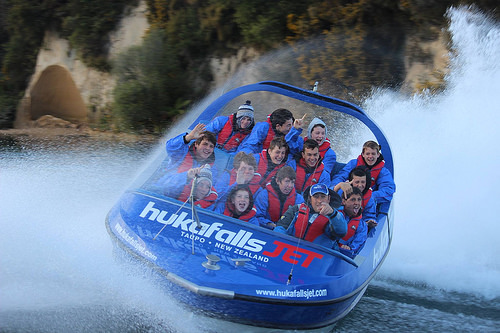 Jet Boating Tours North and South Island New Zealand