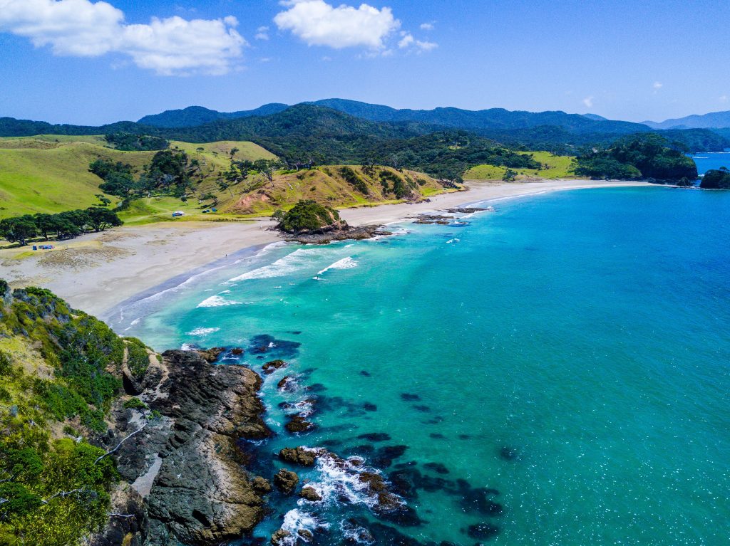 New Zealand coastline