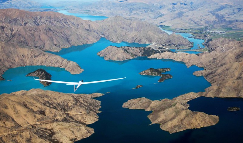 scenic gliding flights from omarama