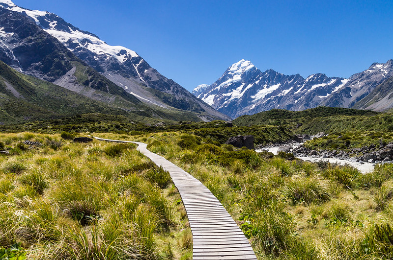day walks in the mount cook national park