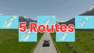South Island New Zealand Itinerary Routes
